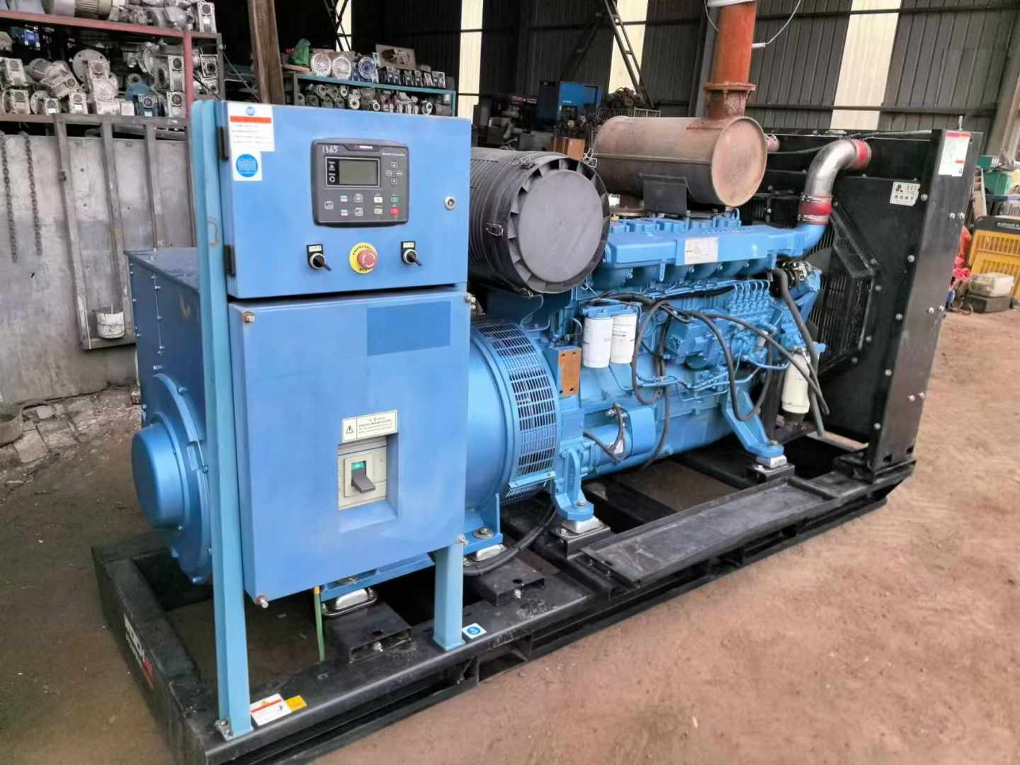 博尔塔拉500kW 柴油发电机组可带动设备功率的计算公式是什么？