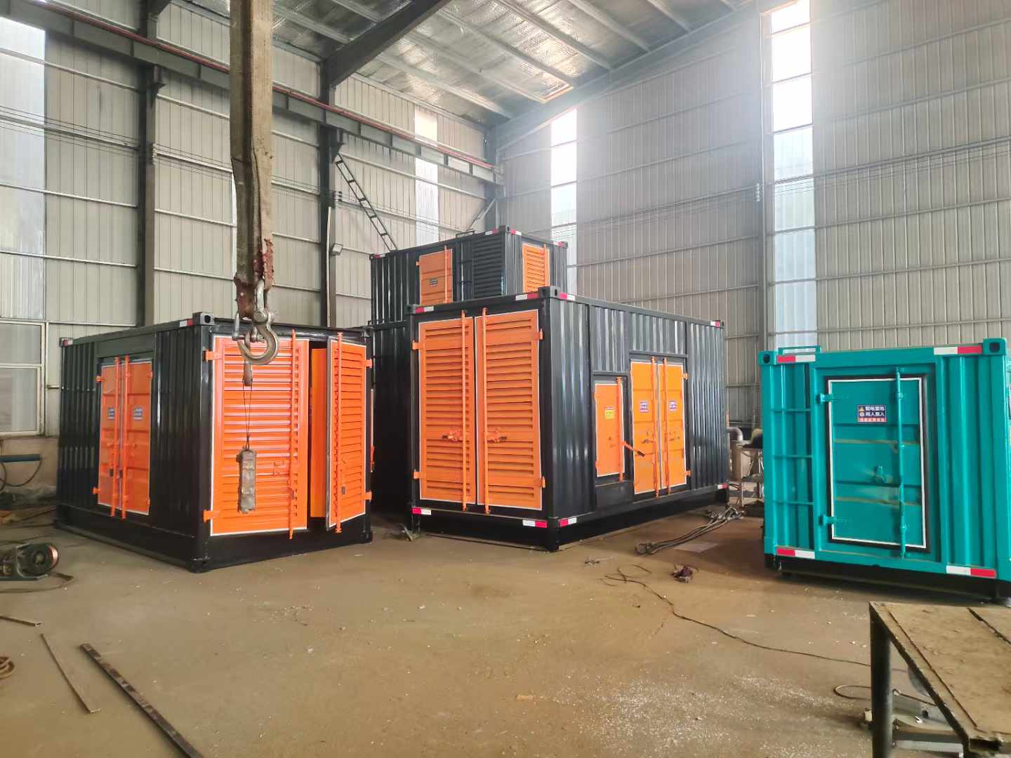 博尔塔拉500kw柴油发电机组可以带动多少功率设备？
